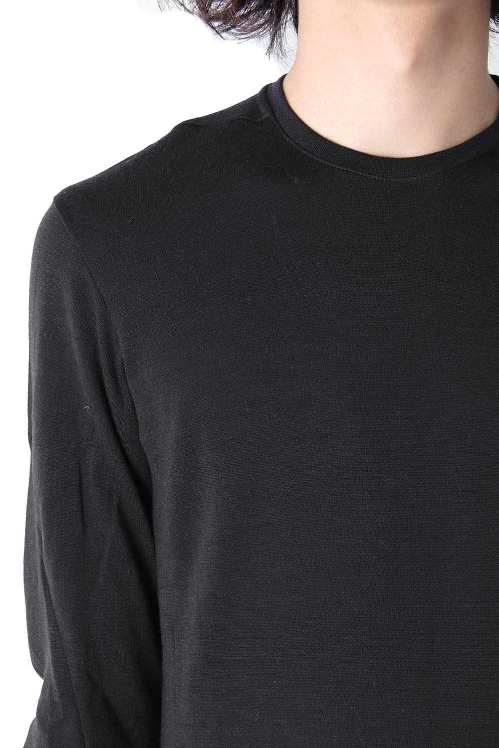 Long Sleeve Wool & Rayon