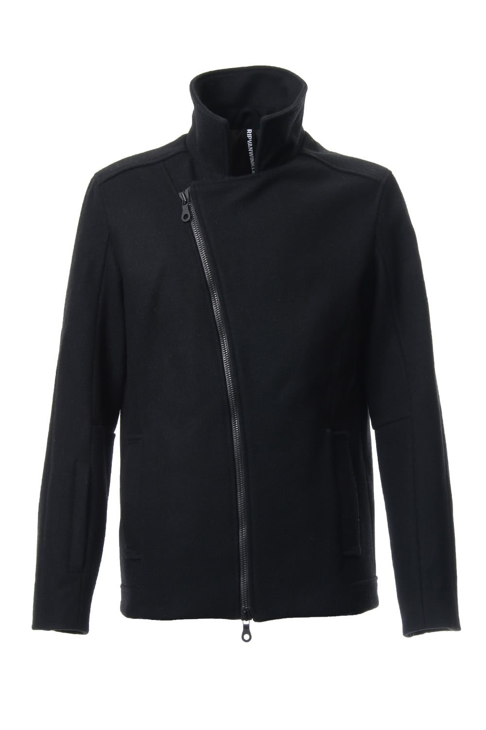 Heavy Melton Flight Jacket RB-051 Black