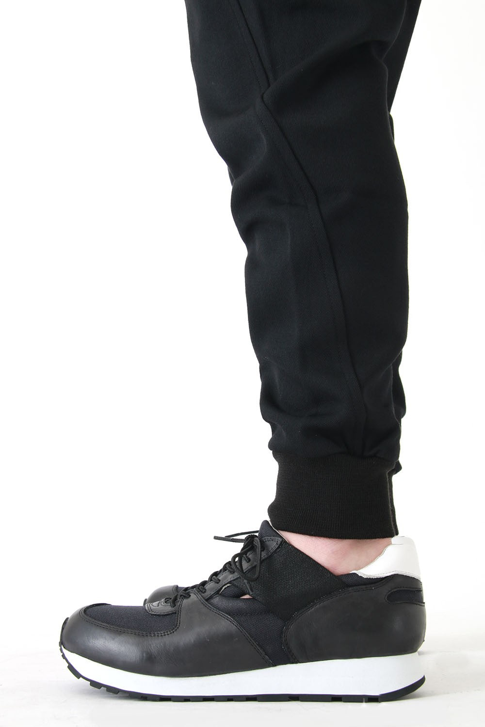 RIBBED PANELLED TRACK PANT