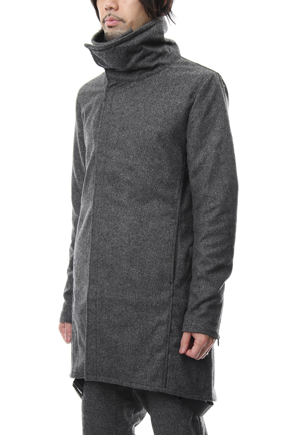 Flannel jersey Coat RB-054 T.Black