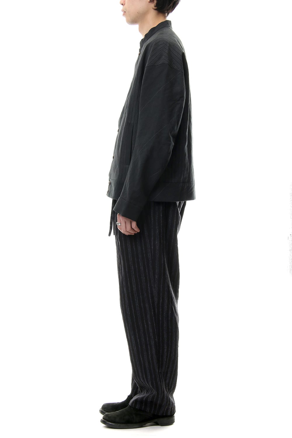 Pants Cotton Linen Uneven Dyed Yarn Dobby Cloth PA83-CLI24