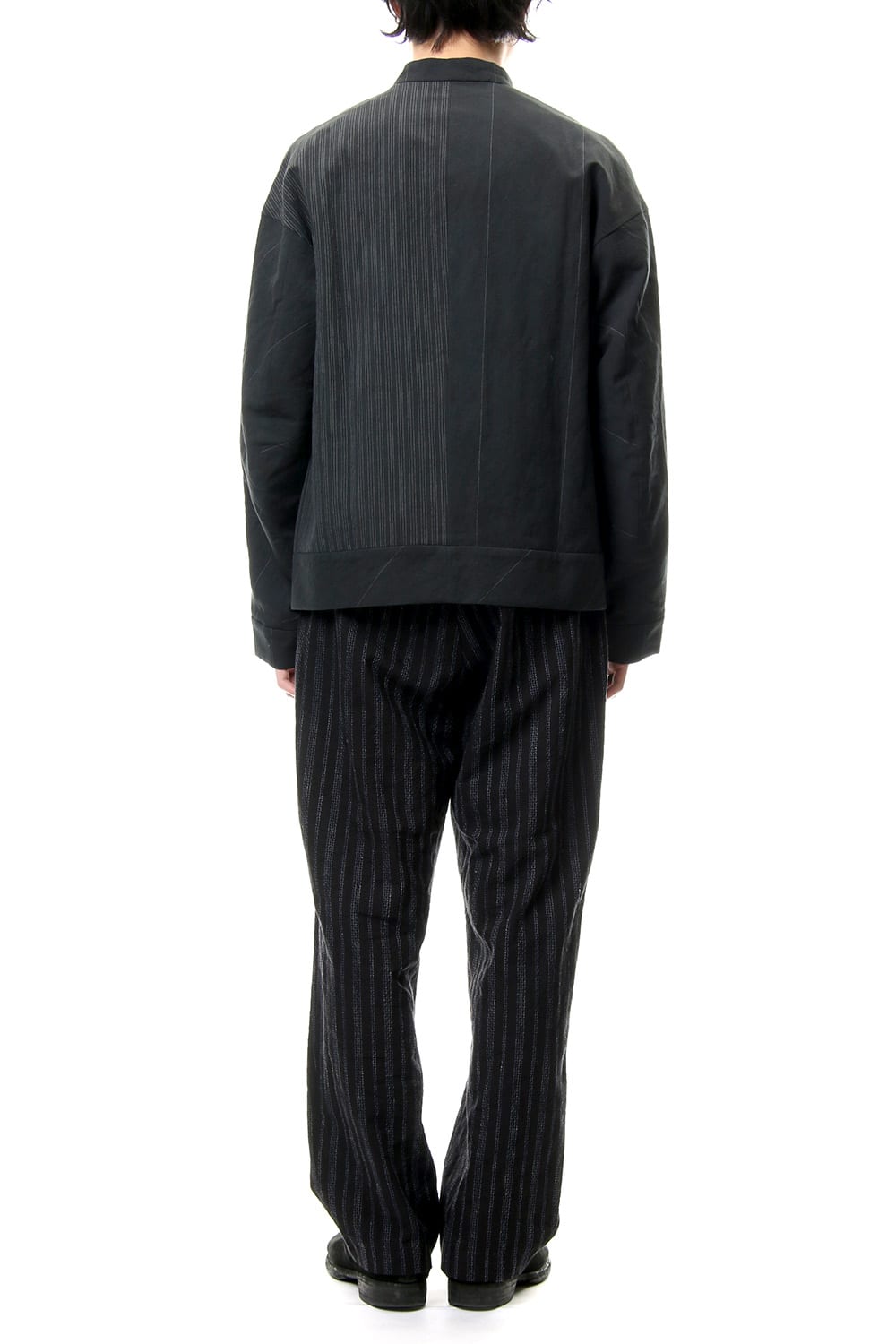 Pants Cotton Linen Uneven Dyed Yarn Dobby Cloth PA83-CLI24