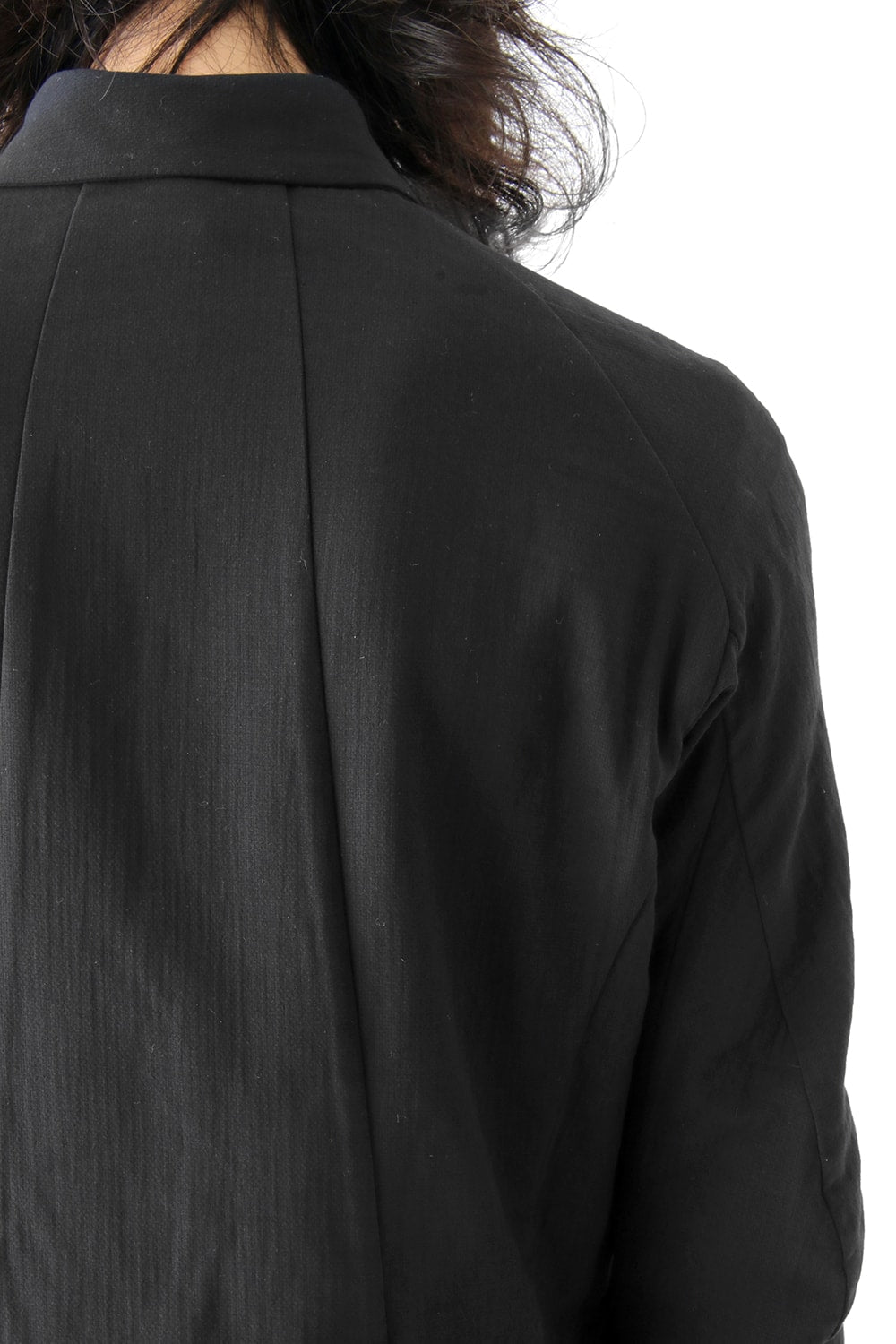 Long Shirt Triple Crepe Cotton