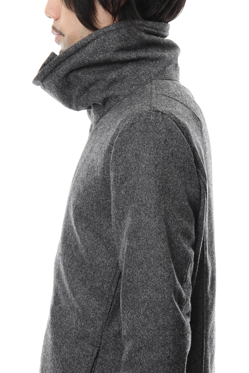 Flannel jersey Coat RB-054 T.Black