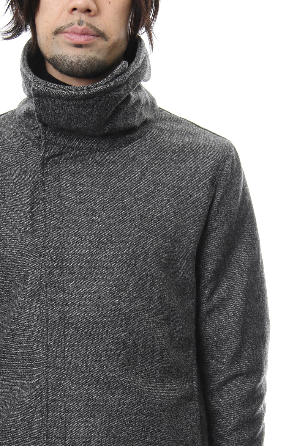 Flannel jersey Coat RB-054 T.Black