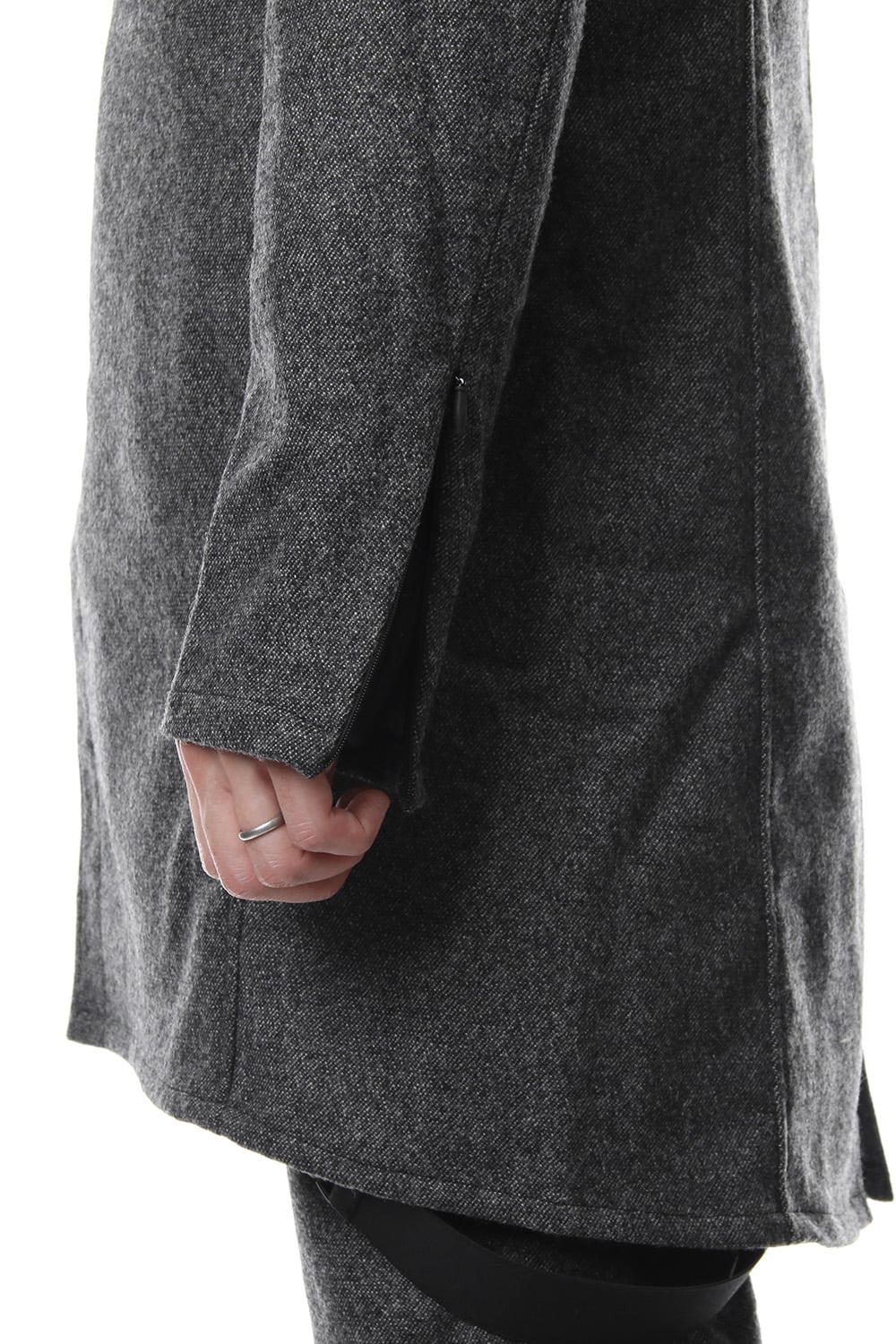 Flannel jersey Coat RB-054 T.Black