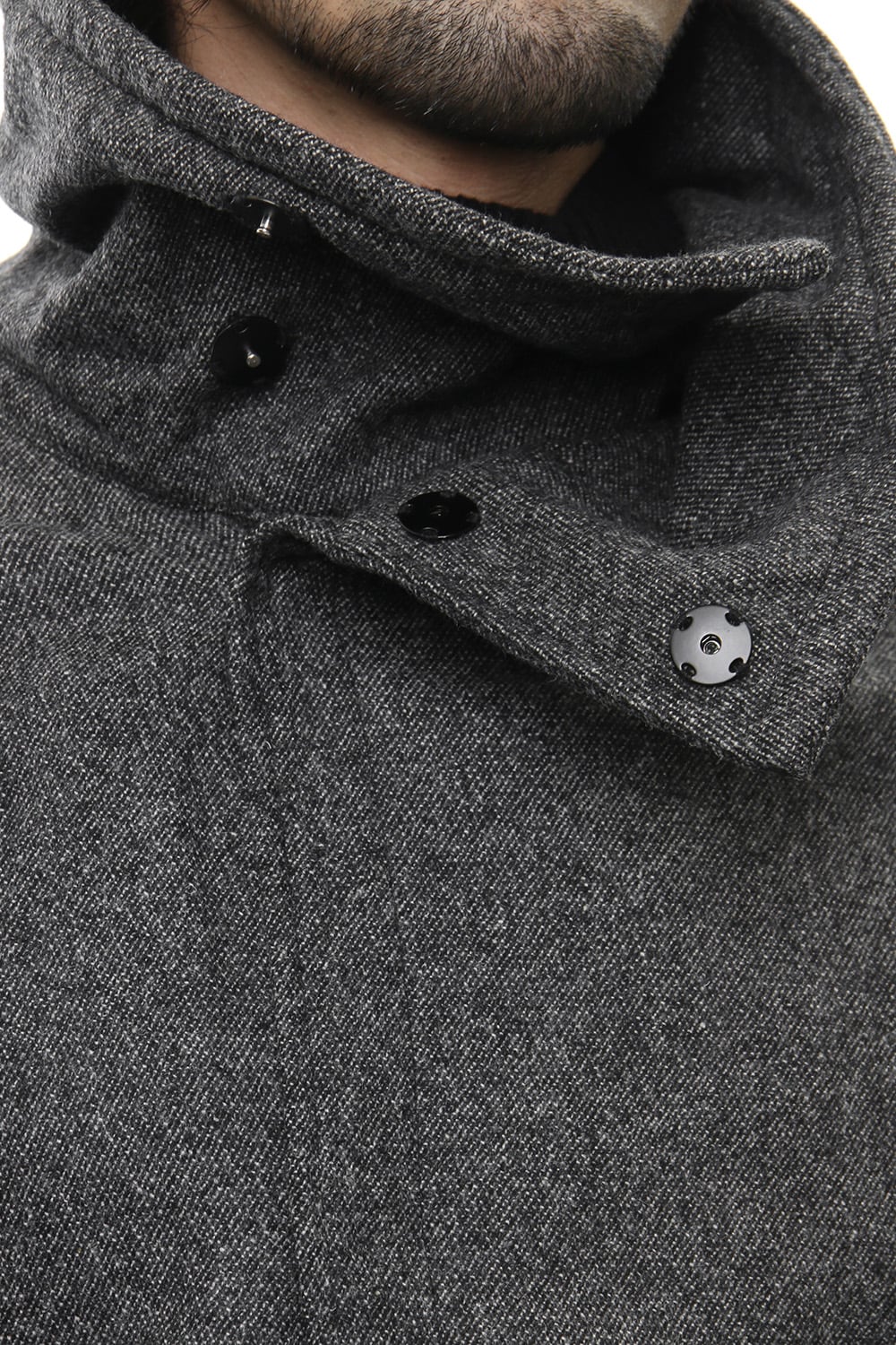 Flannel jersey Coat RB-054 T.Black