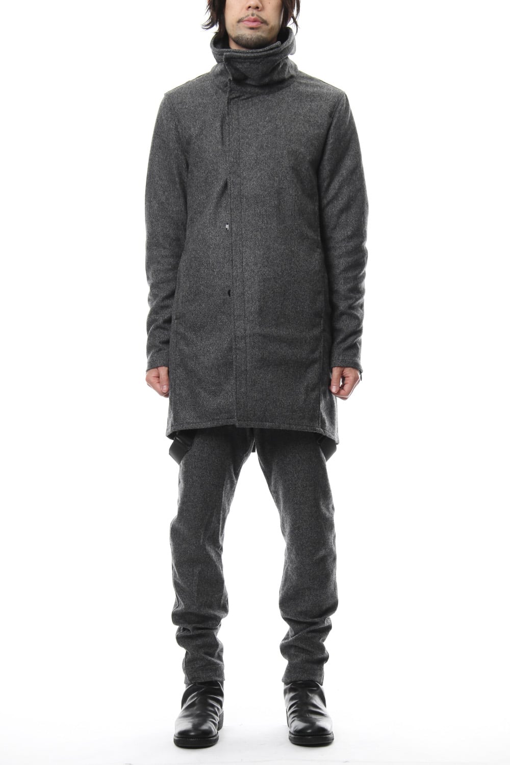 Flannel jersey Coat RB-054 T.Black