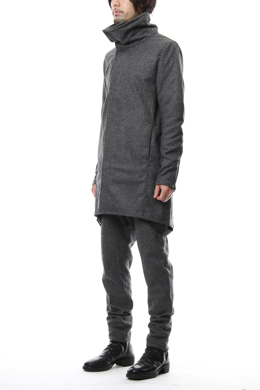 Flannel jersey Coat RB-054 T.Black