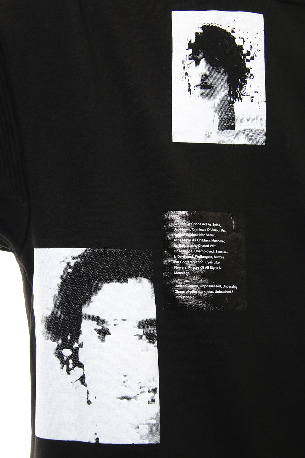 PRINT BIG T-SHIRT Black