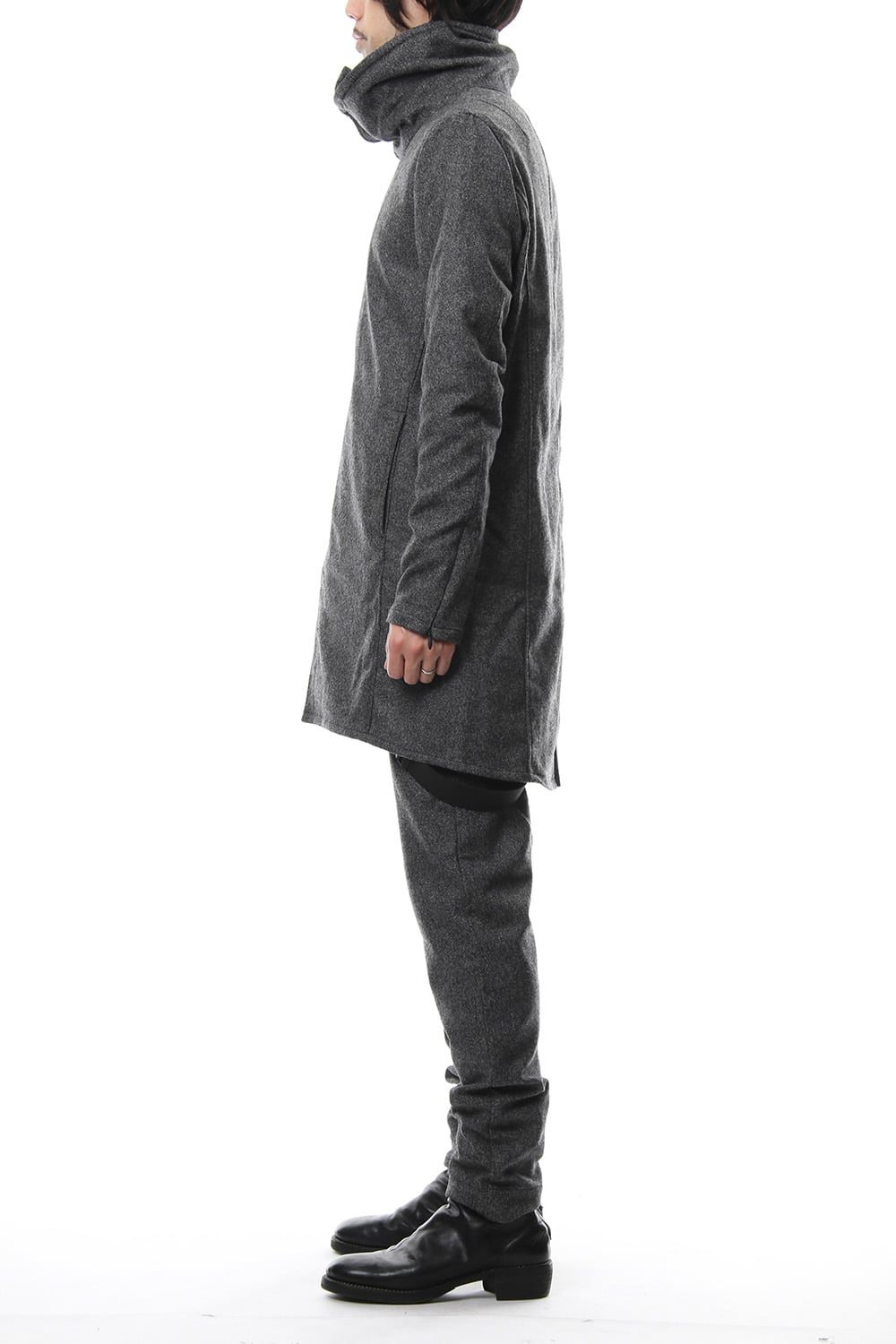 Flannel jersey Coat RB-054 T.Black