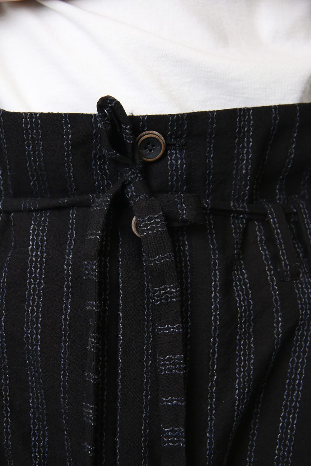 Pants Cotton Linen Uneven Dyed Yarn Dobby Cloth PA83-CLI24