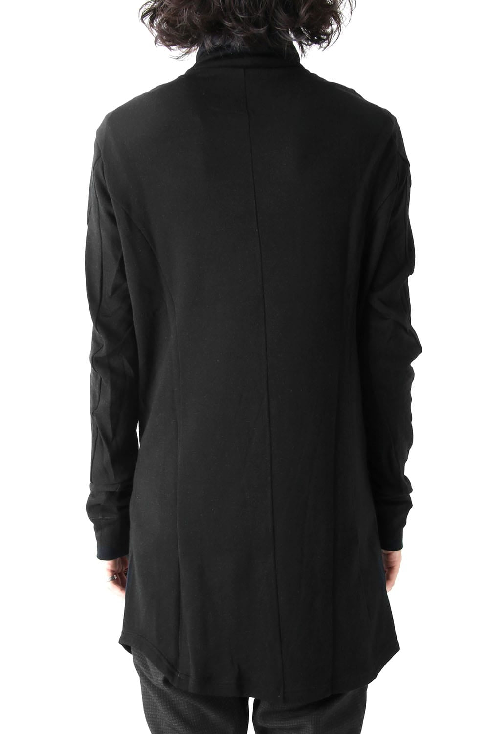 High Neck Long Sleeve Wool & Rayon