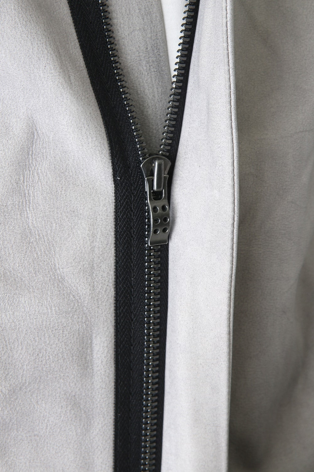 High Neck Jacket Calf Leather