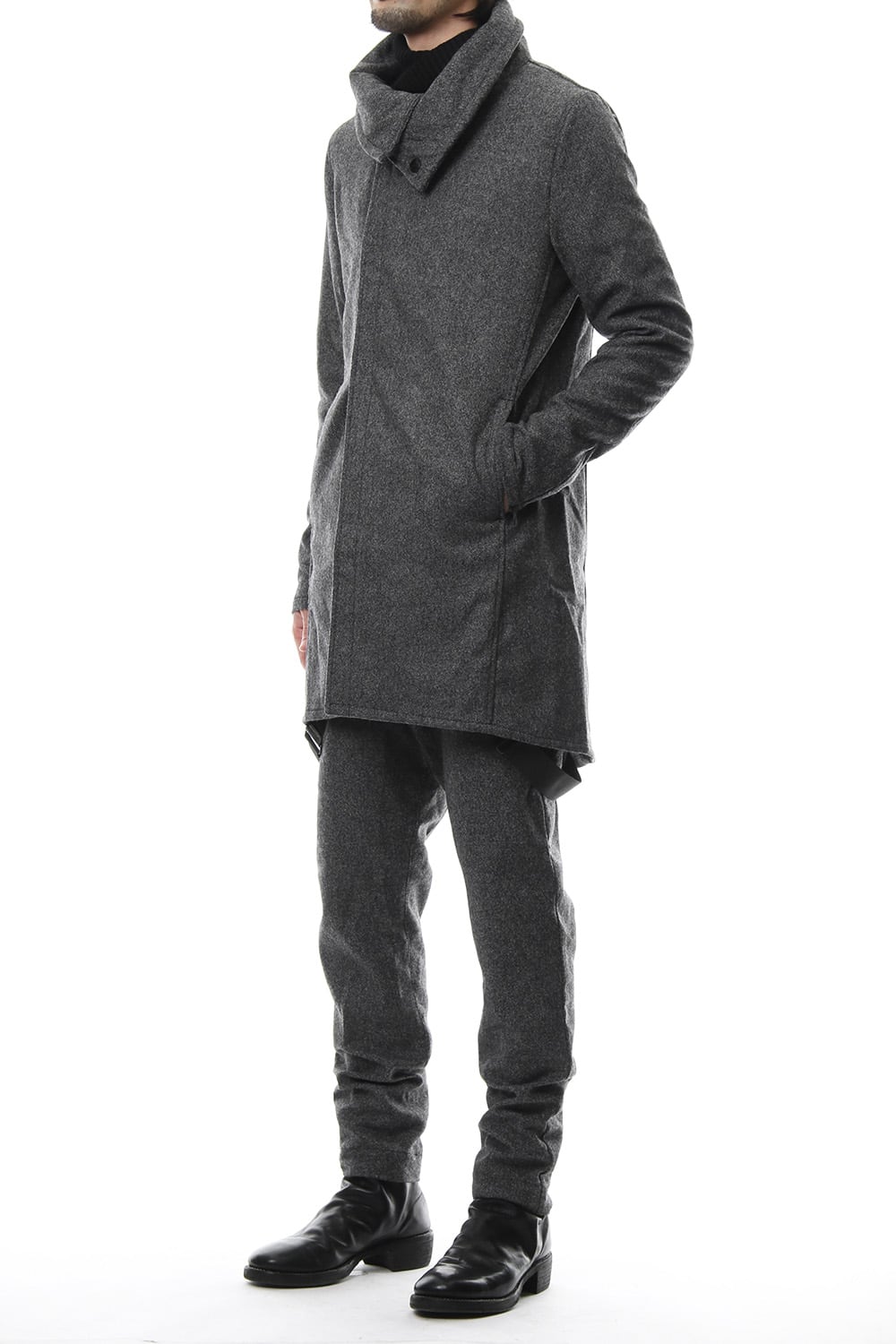 Flannel jersey Coat RB-054 T.Black