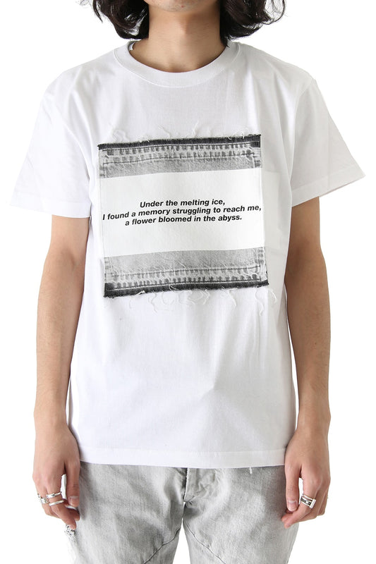 DENIM PATCH T-SHIRT
