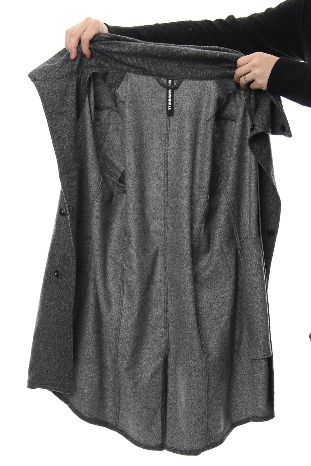 Flannel jersey Coat RB-054 T.Black