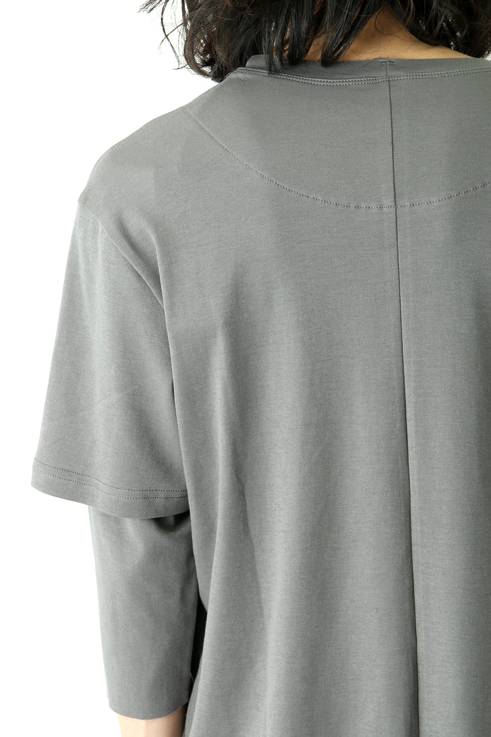 Smooth Layered Three Quarter Sleeve Tee