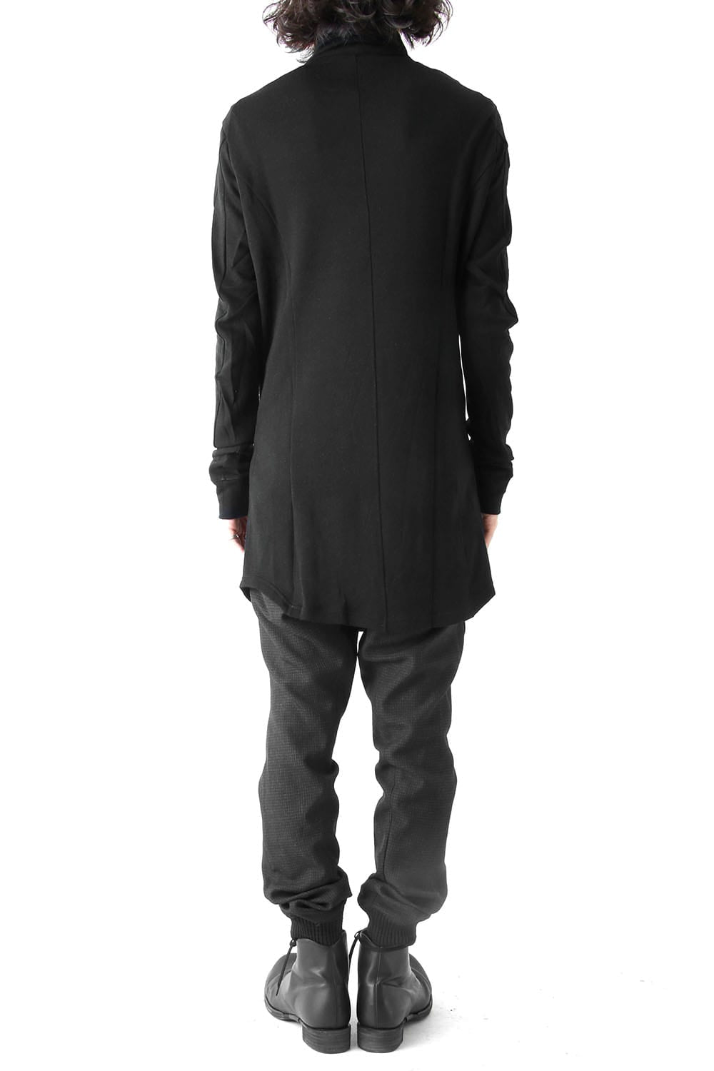 High Neck Long Sleeve Wool & Rayon