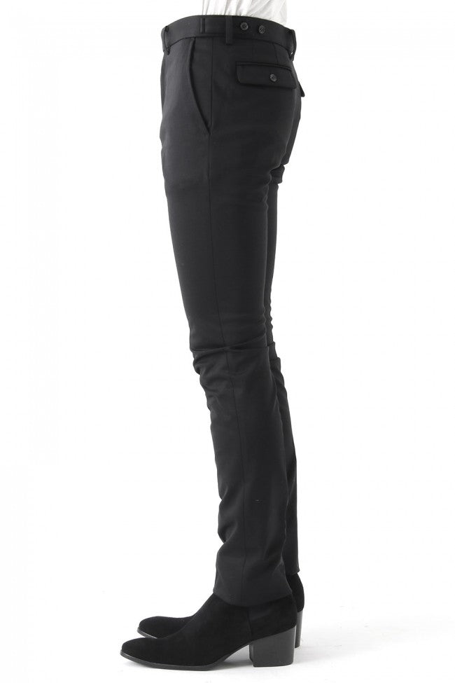 17SS 36GT400 Compact Kersey Slacks BLACK