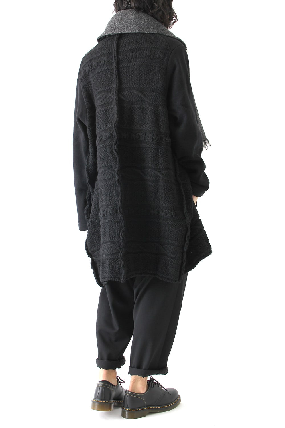 Needle Punch Wool Scarf