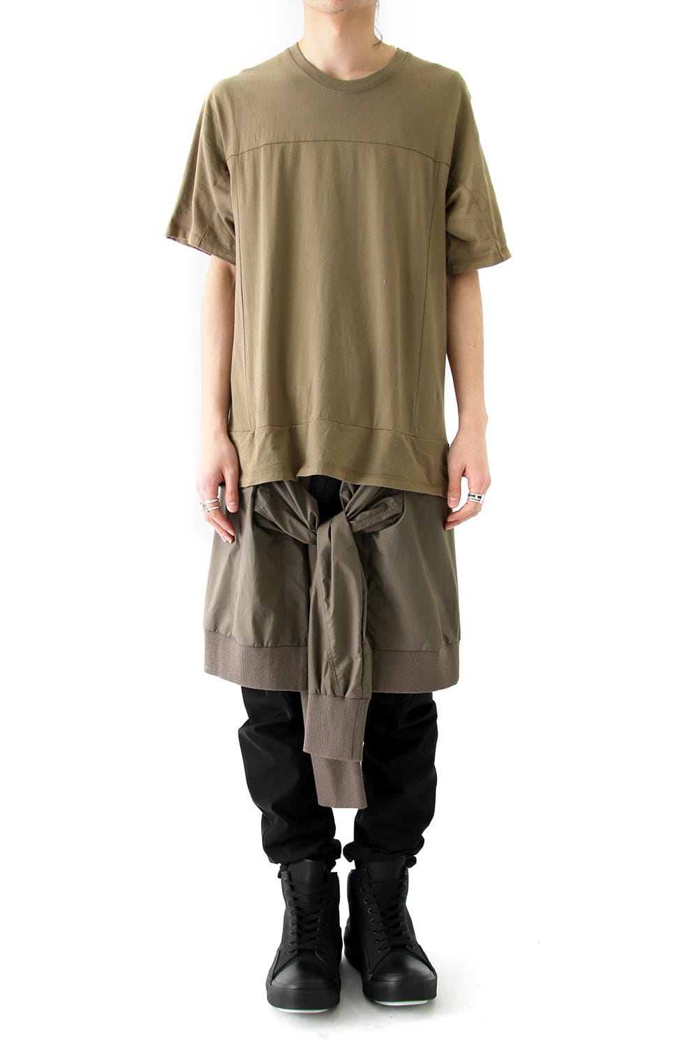 LAYERED JACKET PANTS T-SHIRT - JULIUS