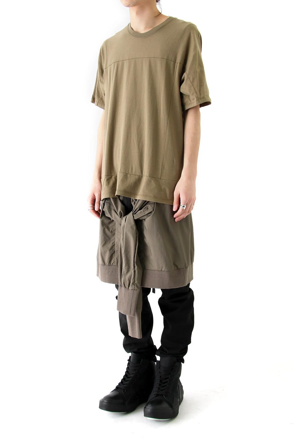 LAYERED JACKET PANTS T-SHIRT - JULIUS