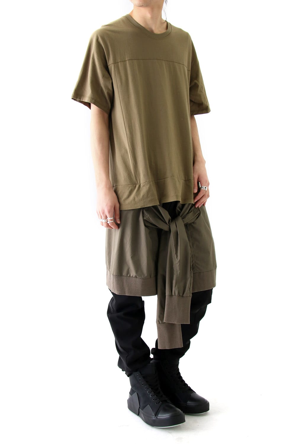 LAYERED JACKET PANTS T-SHIRT - JULIUS