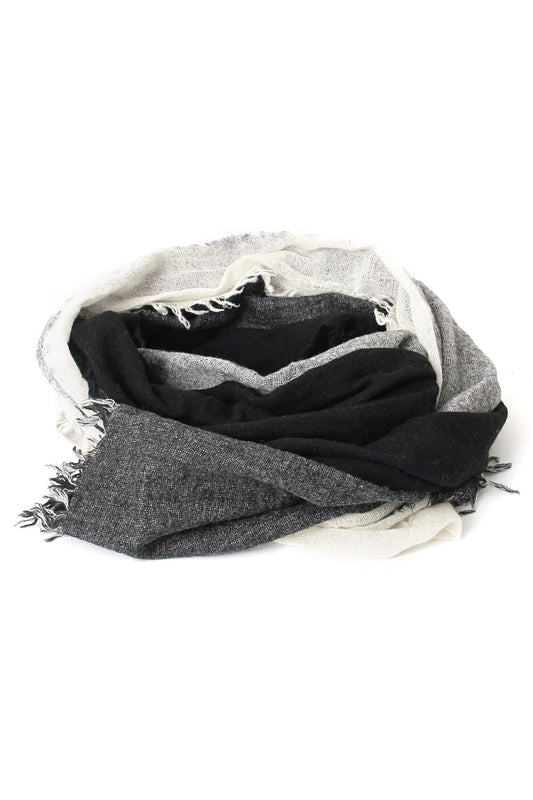Needle Punch Wool Scarf