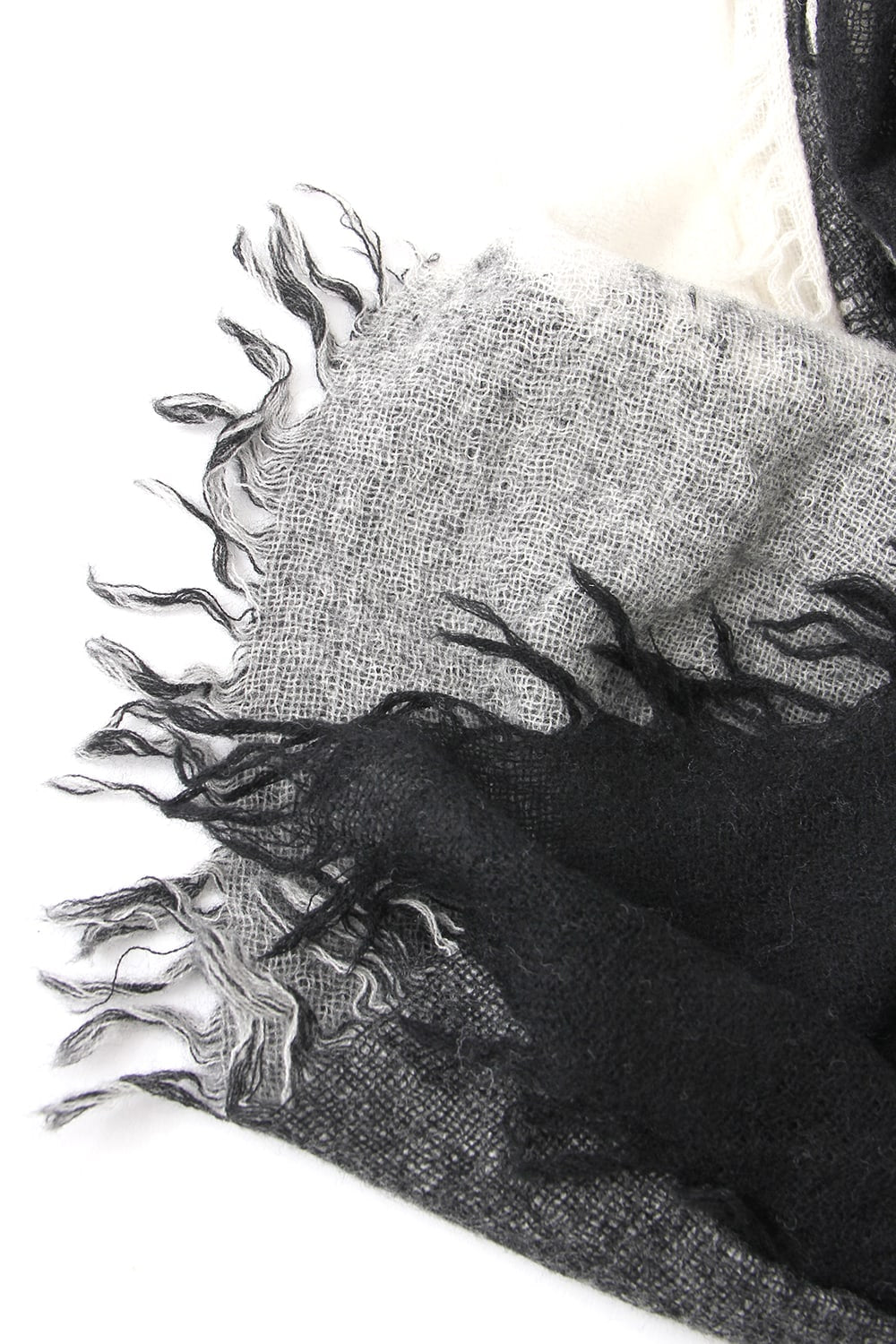 Needle Punch Wool Scarf