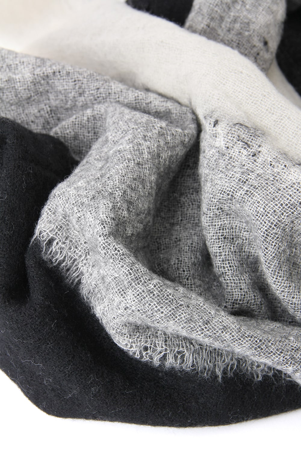 Needle Punch Wool Scarf