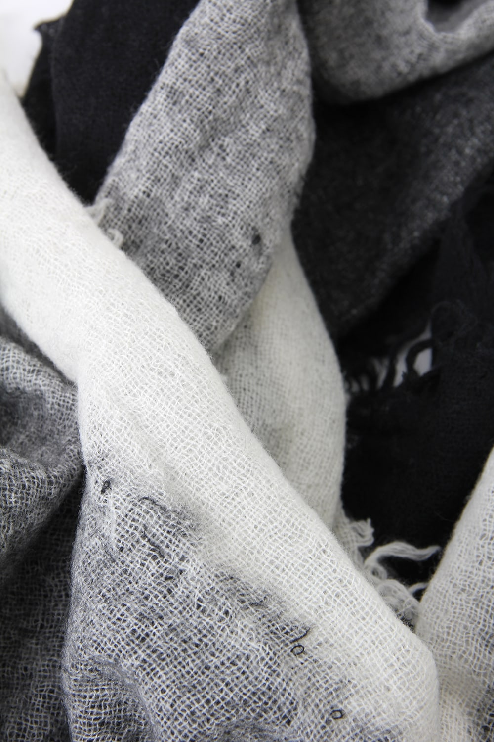 Needle Punch Wool Scarf