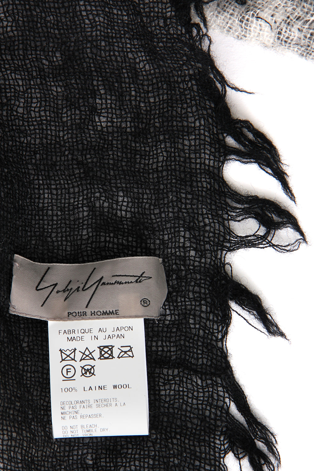 Needle Punch Wool Scarf