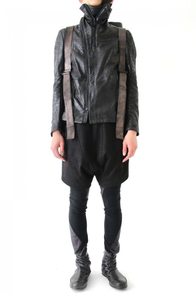 LEATHER 2WAY TOTE BAG CALLIGRAPHY