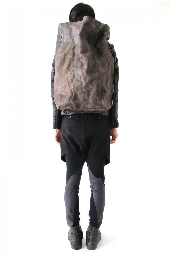 LEATHER 2WAY TOTE BAG CALLIGRAPHY