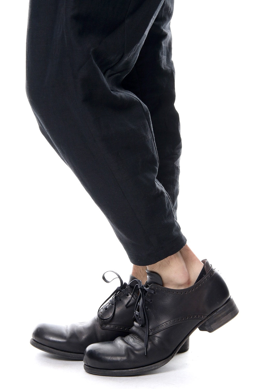 Guidi Leather shoes Lead Black