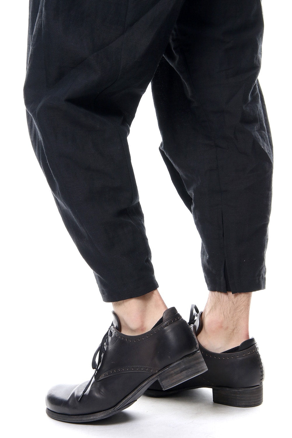 Guidi Leather shoes Lead Black