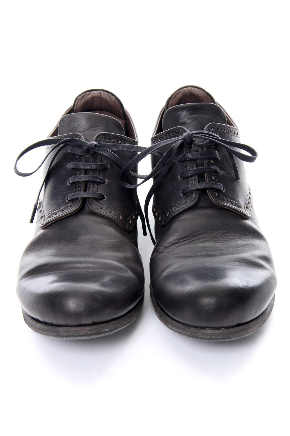 Guidi Leather shoes Lead Black