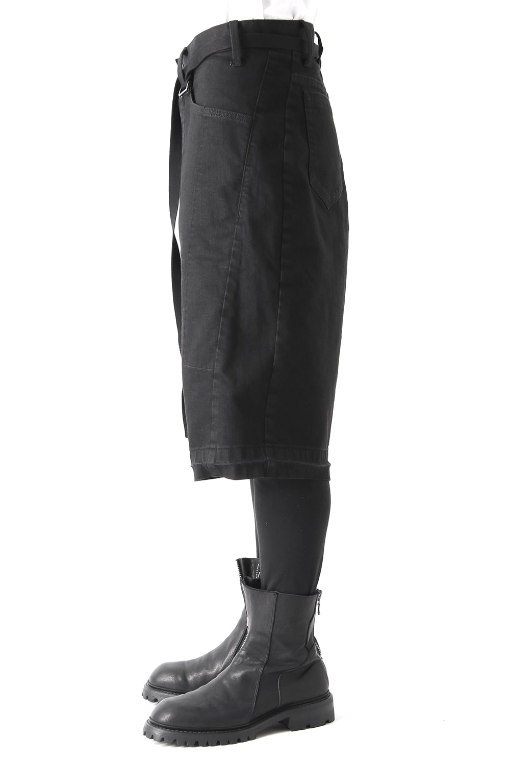 RANDOM WEBBING BAGGY SHORT PANTS - JULIUS