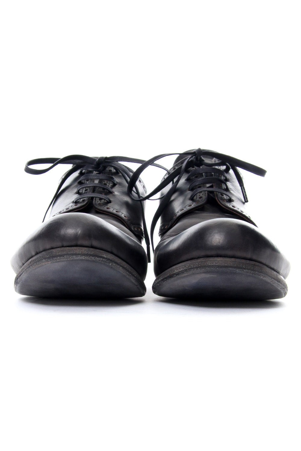 Guidi Leather shoes Lead Black