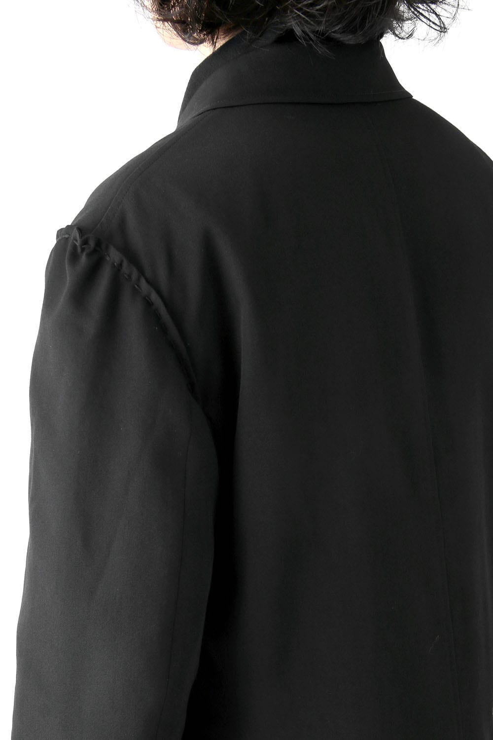 Print Embroidery Long Jacket