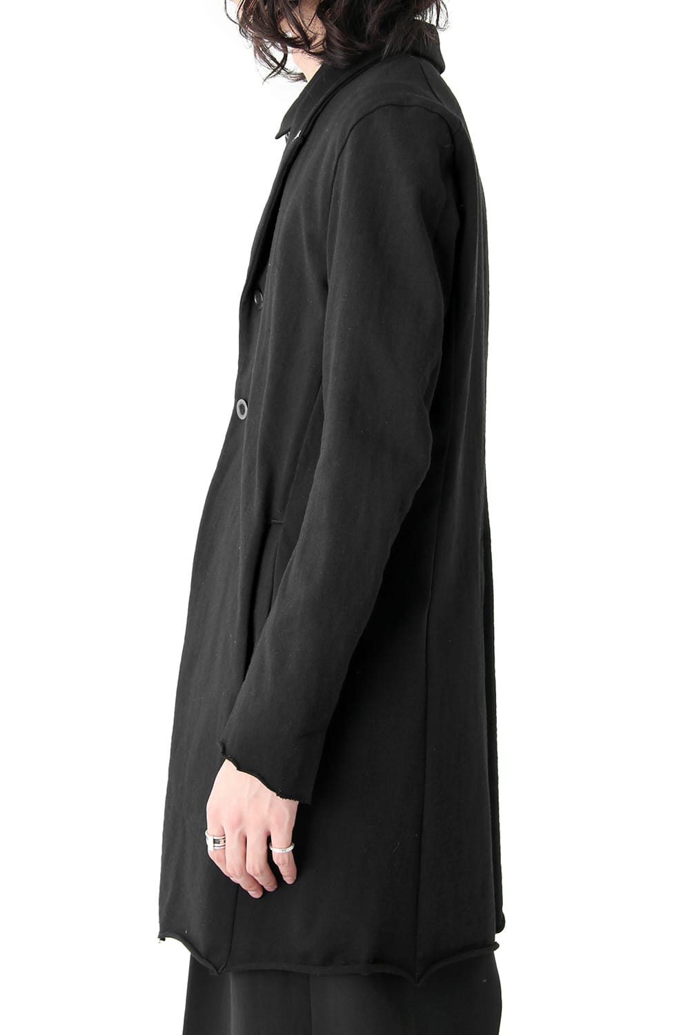 Hanging Inlay Long Jacket