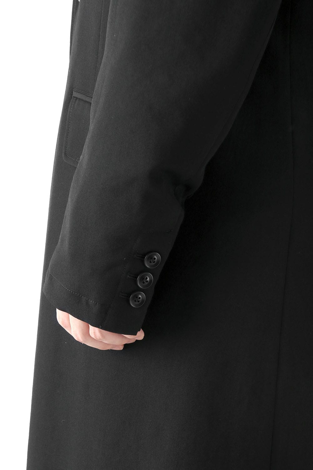 Print Embroidery Long Jacket