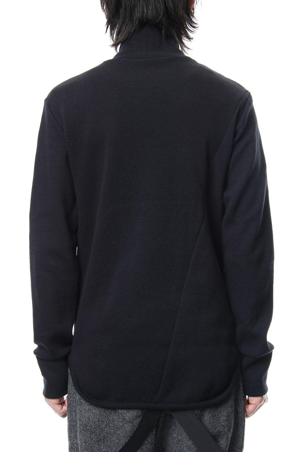 Double Face Shift Turtle neck L/S RB-013 Black