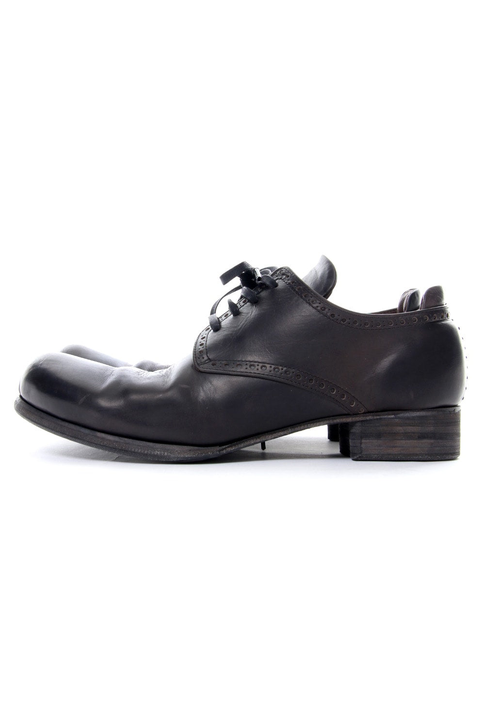 Guidi Leather shoes Lead Black
