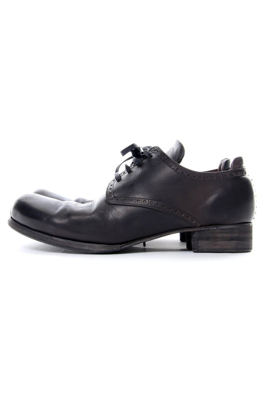 Guidi Leather shoes Lead Black