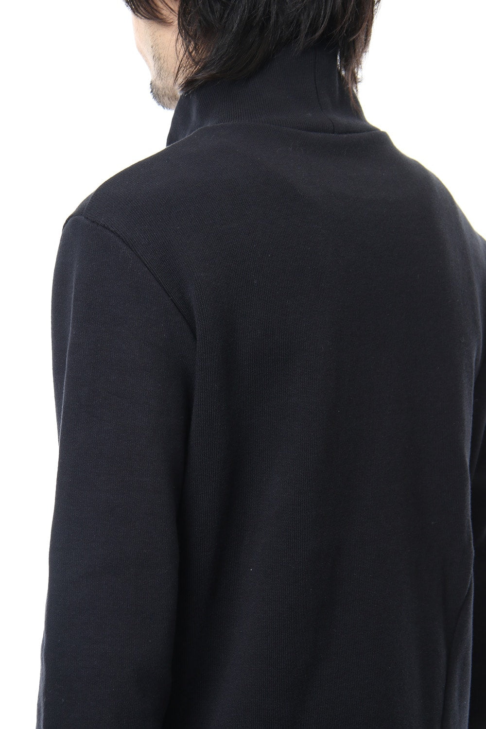 Double Face Shift Turtle neck L/S RB-013 Black