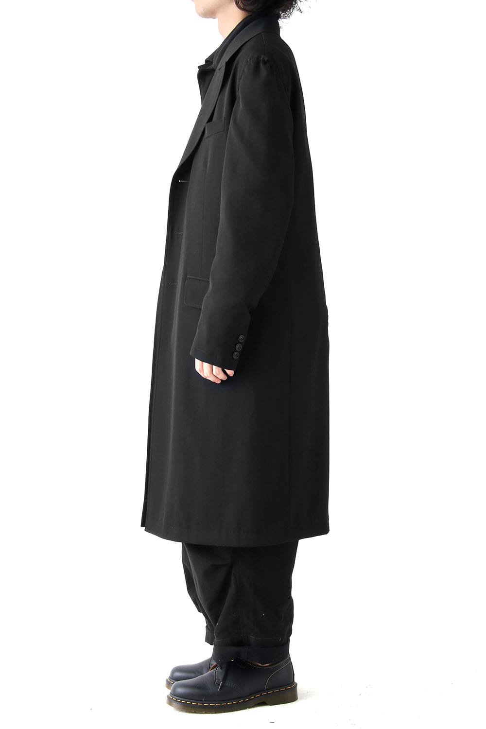 Print Embroidery Long Jacket