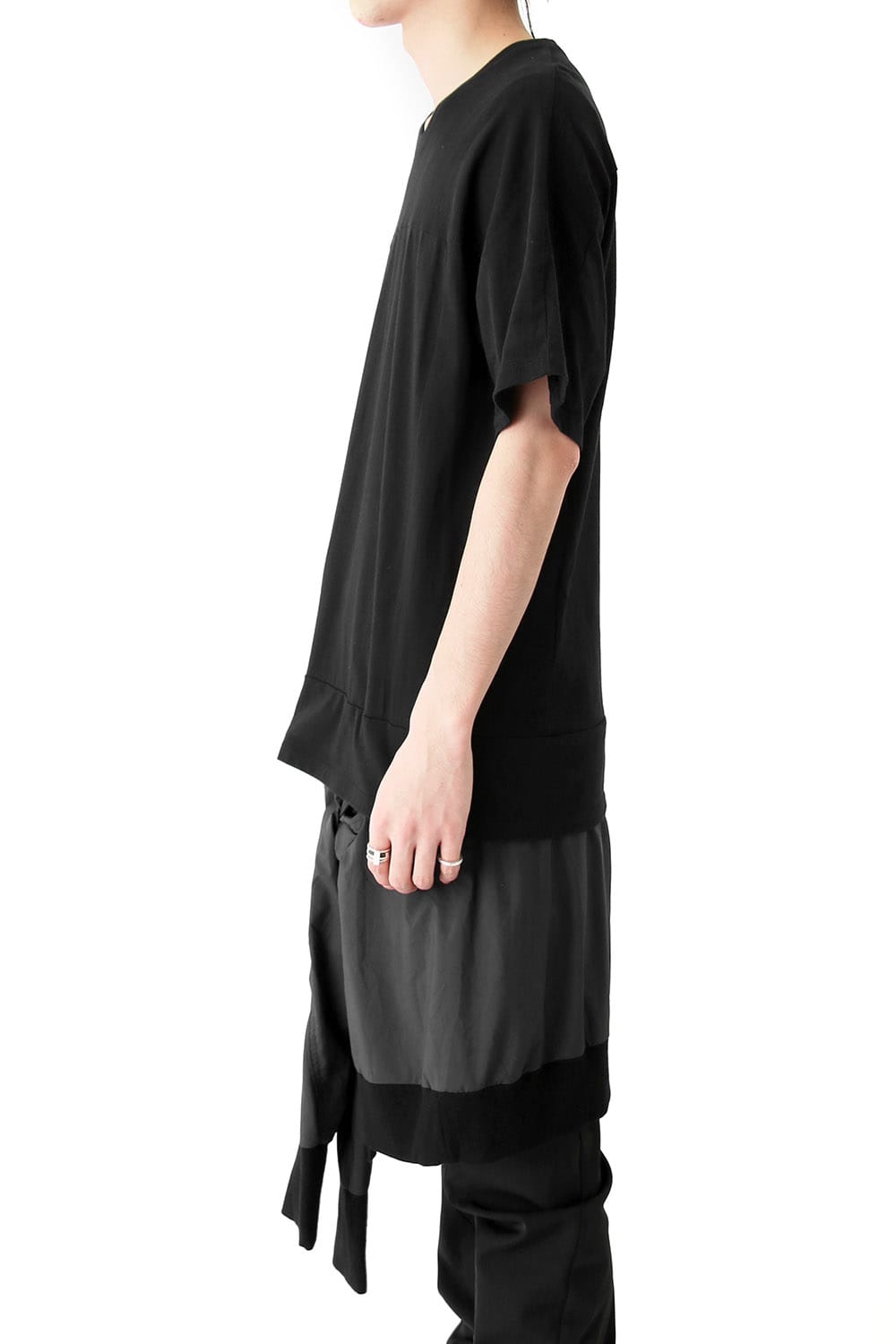 LAYERED JACKET PANTS T-SHIRT - JULIUS
