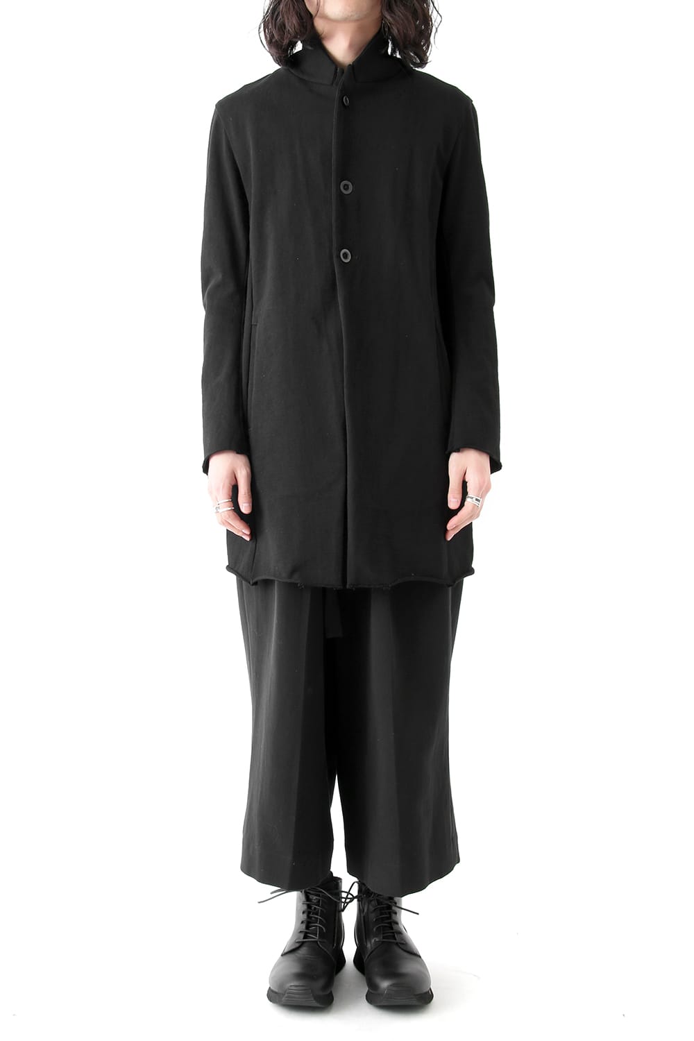 Hanging Inlay Long Jacket